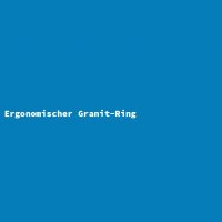 Ergonomischer Granit-Ring