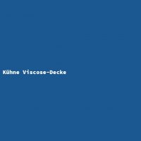 Kühne Viscose-Decke