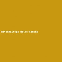 Reichhaltige Wolle-Schuhe