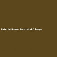 Unterhaltsame Kunststoff-Zange