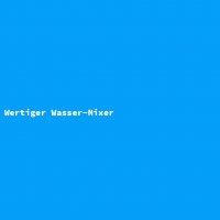 Wertiger Wasser-Mixer